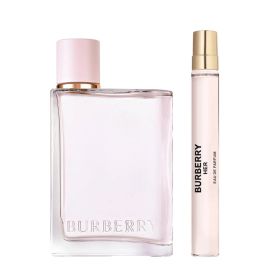 Burberry Her 2 Pcs Set: 3.4 Eau De Parfum Spray + 0.34 Eau De Parfum Spray