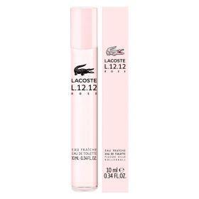 Lacoste L.12.12 Rose Eau Fraiche 0.33 Eau De Toilette Rollerball For Women