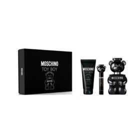 Moschino Toy Boy 3 Pcs Set: 3.4 Eau De Parfum Spray + 0.3 Eau De Parfum Spray + 3.4 Body Gel