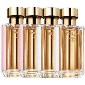 Prada La Femme 4 Pcs Mini Set: 2 X La Femme 0.3 Oz Eau De Parfum + 2 X La Femme L'Eau 0.3 Oz Eau De Toilette