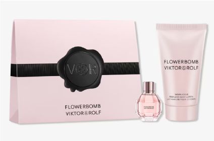 Flowerbomb V&R 2 Pcs Set For Women: 0.24 Eau De Parfum + 1.7 Body Lotion