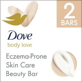 Dove Body Love Beauty Bar Soap Eczema