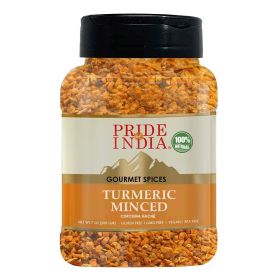 Pride of India â€“ Turmeric Minced Whole â€“ Gourmet Spice â€“ Curcumin Rich/ Anti