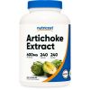 Nutricost Artichoke Extract 600mg, 240 Vegetarian Capsules