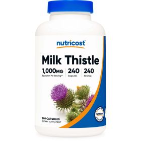 Nutricost Milk Thistle 250mg; 240 Capsules