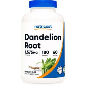 Nutricost Dandelion Root Capsules 525mg (180 Capsules)