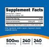 Nutricost Niacinamide (Vitamin B3) 500mg, 240 Capsules