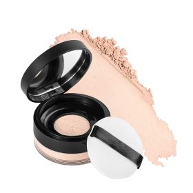 Szvilimz 6 Colors Loose Powder Nude Makeup Honey Powder (Option: Nude)